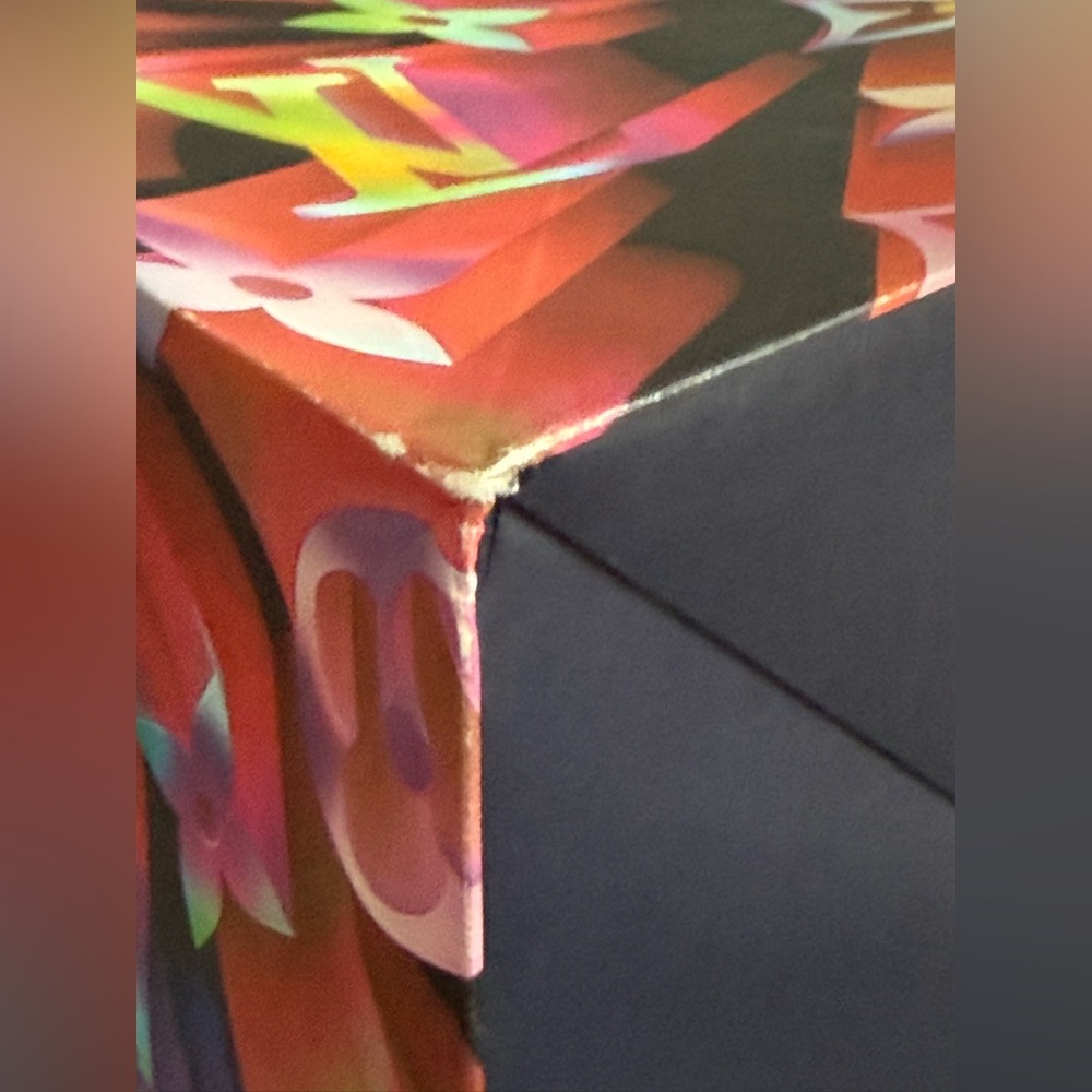 Louis Vuitton XL Multicolor Shopping Display Bag Limited Edition Boutique Decor - Picture 13 of 15